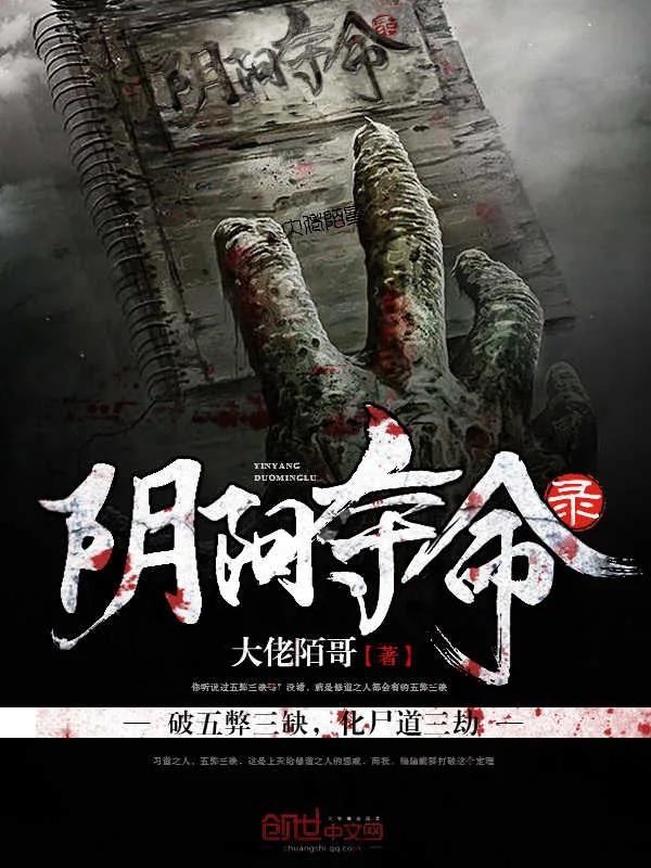 《阴阳夺命录》小说封面