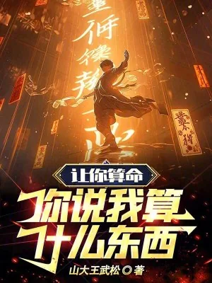《让你算命，你说我算什么东西？》小说封面